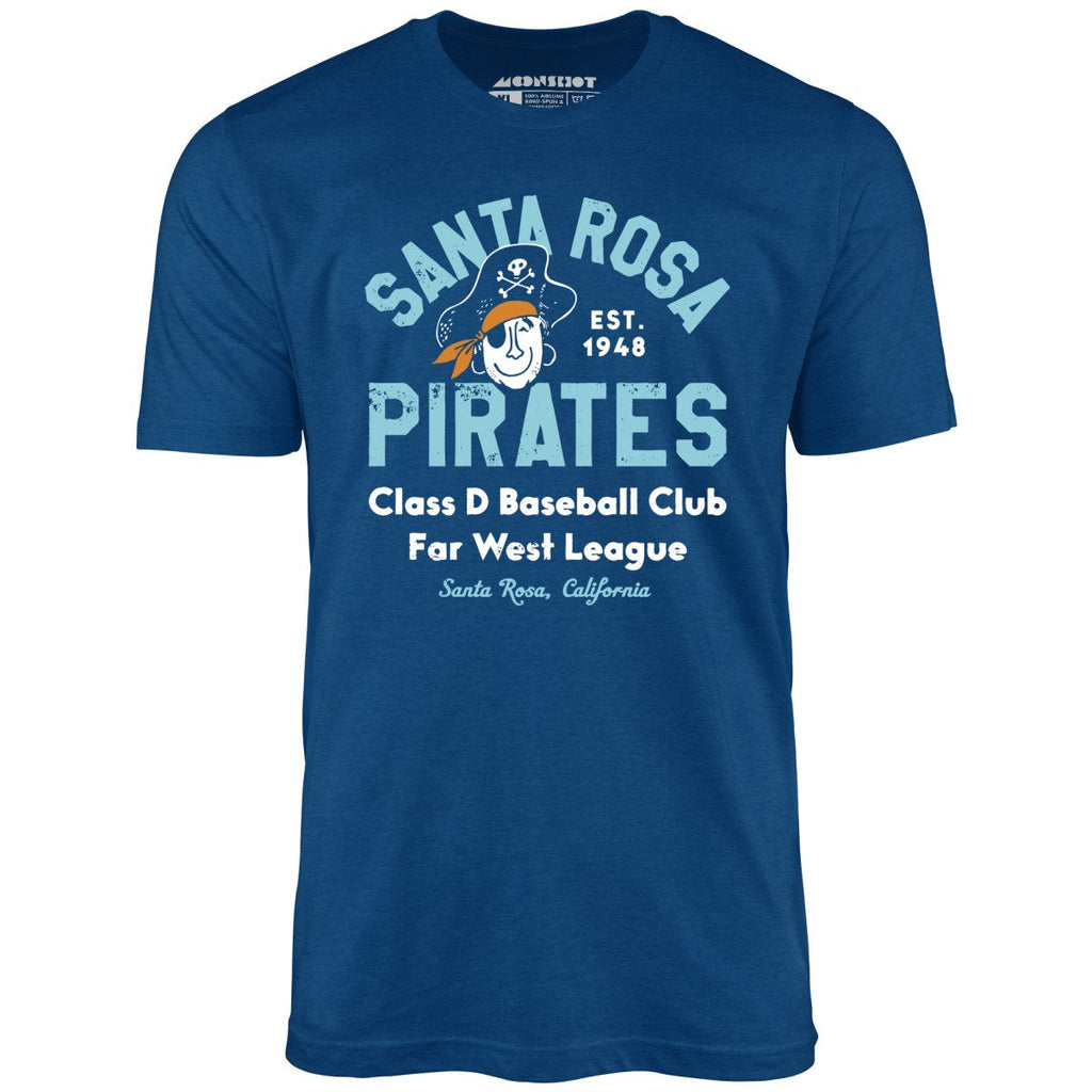 Santa Rosa Pirates - California - Vintage Defunct Baseball Teams - Unisex T-Shirt