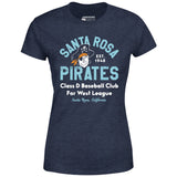 Santa Rosa Pirates - California - Vintage Defunct Baseball Teams - Women's T-Shirt