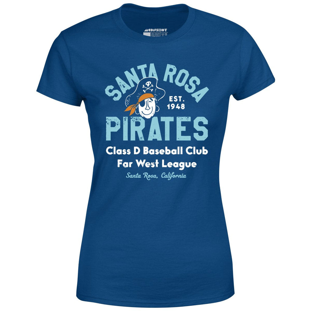 Santa Rosa Pirates - California - Vintage Defunct Baseball Teams - Women's T-Shirt