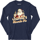 Santa's Favorite Ho - Long Sleeve T-Shirt