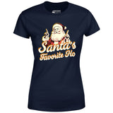 Santa's Favorite Ho - Women's T-Shirt