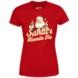 Santa's Favorite Ho - Women's T-Shirt