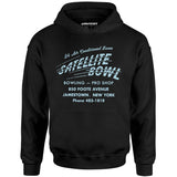 Satellite Bowl - Jamestown, NY - Vintage Bowling Alley - Unisex Hoodie