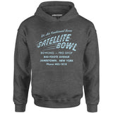 Satellite Bowl - Jamestown, NY - Vintage Bowling Alley - Unisex Hoodie