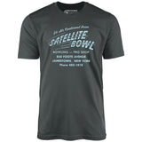 Satellite Bowl - Jamestown, NY - Vintage Bowling Alley - Unisex T-Shirt