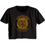 Saved By The Bell Bayside Logo Womens Crop Tee