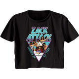 Saved By The Bell Summer Tour 93 Womens Crop Tee