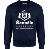 Scandia - West Hollywood, CA - Vintage Restaurant - Unisex Sweatshirt