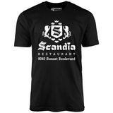 Scandia - West Hollywood, CA - Vintage Restaurant - Unisex T-Shirt