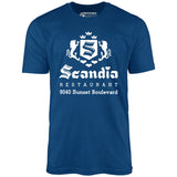 Scandia - West Hollywood, CA - Vintage Restaurant - Unisex T-Shirt