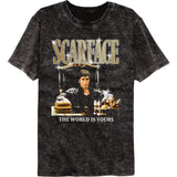 Scarface - Gold Logo Vintage Wash T-Shirt