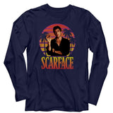 Scarface Miami Sunset Long Sleeve Boyfriend Tee