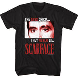 Scarface The Eyes Never Lie Boyfriend Tee