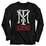 Scarface Tm Scarface Long Sleeve Boyfriend Tee