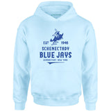 Schenectady Blue Jays - New York - Vintage Defunct Baseball Teams - Unisex Hoodie