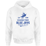 Schenectady Blue Jays - New York - Vintage Defunct Baseball Teams - Unisex Hoodie