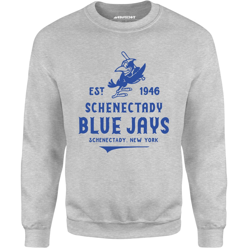 Schenectady Blue Jays - New York - Vintage Defunct Baseball Teams - Unisex Sweatshirt