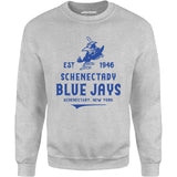 Schenectady Blue Jays - New York - Vintage Defunct Baseball Teams - Unisex Sweatshirt