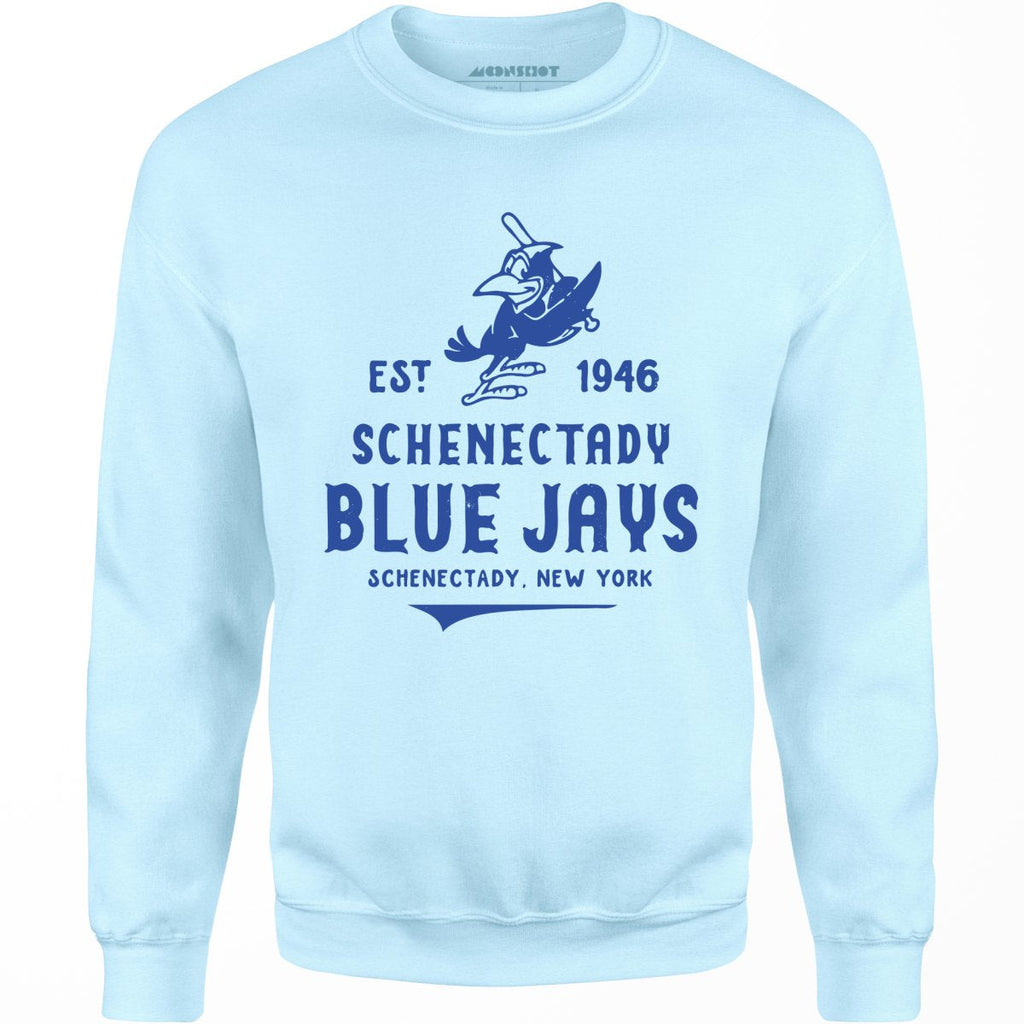 Schenectady Blue Jays - New York - Vintage Defunct Baseball Teams - Unisex Sweatshirt