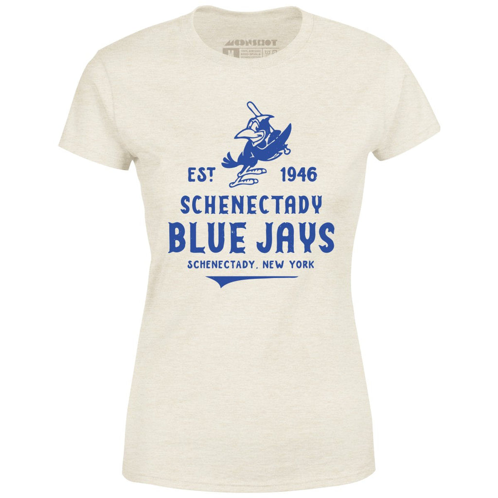 Schenectady Blue Jays - New York - Vintage Defunct Baseball Teams - Women's T-Shirt