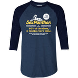 Sex Panther Cologne - 3/4 Sleeve Raglan T-Shirt