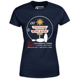 Shenango Bowl-a-Way - New Castle, PA - Vintage Bowling Alley - Women's T-Shirt