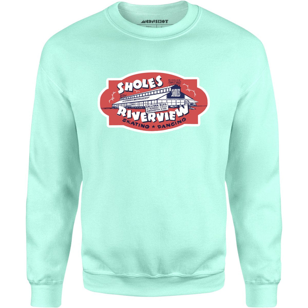Sholes Riverview - Dorchester, MA - Vintage Roller Rink - Unisex Sweatshirt