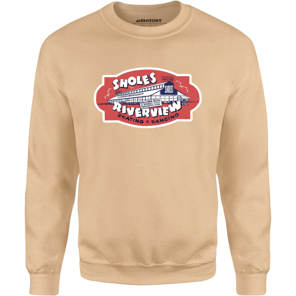 Sholes Riverview - Dorchester, MA - Vintage Roller Rink - Unisex Sweatshirt
