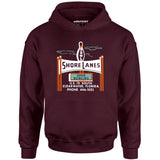 Shore Lanes - Clearwater, FL - Vintage Bowling Alley - Unisex Hoodie