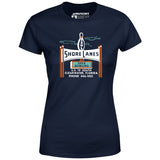 Shore Lanes - Clearwater, FL - Vintage Bowling Alley - Women's T-Shirt