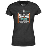 Shore Lanes - Clearwater, FL - Vintage Bowling Alley - Women's T-Shirt