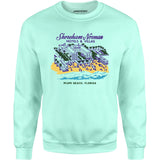 Shoreham Norman Hotels & Villas - Miami, FL - Vintage Hotel - Unisex Sweatshirt