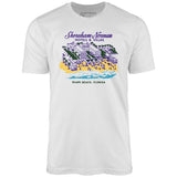Shoreham Norman Hotels & Villas - Miami, FL - Vintage Hotel - Unisex T-Shirt