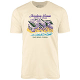 Shoreham Norman Hotels & Villas - Miami, FL - Vintage Hotel - Unisex T-Shirt