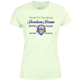 Shoreham Norman Hotels & Villas v2 - Miami, FL - Vintage Hotel - Women's T-Shirt