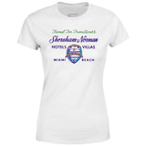 Shoreham Norman Hotels & Villas v2 - Miami, FL - Vintage Hotel - Women's T-Shirt