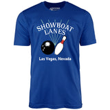 Showboat Lanes - Las Vegas, NV - Vintage Bowling Alley - Unisex T-Shirt