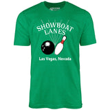 Showboat Lanes - Las Vegas, NV - Vintage Bowling Alley - Unisex T-Shirt