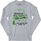 Showboat - Miami, FL - Vintage Restaurant - Long Sleeve T-Shirt