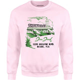 Showboat - Miami, FL - Vintage Restaurant - Unisex Sweatshirt