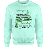 Showboat - Miami, FL - Vintage Restaurant - Unisex Sweatshirt