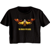 Silence Of The Lambs Moth Womens Crop Tee