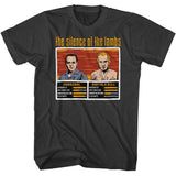 Silence Of The Lambs - Silence Hannibal Vs Bill T-Shirt