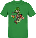 Premium Bella Canvas No Rules Skully Skater Old School Tee