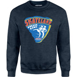 Skateland - Aurora, IL - Vintage Roller Rink - Unisex Sweatshirt