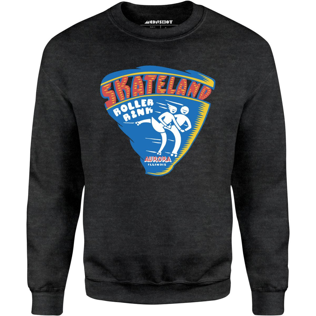 Skateland - Aurora, IL - Vintage Roller Rink - Unisex Sweatshirt