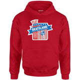 Skateland - Cleveland, OH - Vintage Roller Rink - Unisex Hoodie