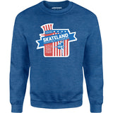 Skateland - Cleveland, OH - Vintage Roller Rink - Unisex Sweatshirt