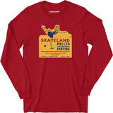 Skateland - Los Angeles, CA - Vintage Roller Rink - Long Sleeve T-Shirt