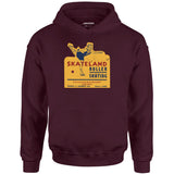 Skateland - Los Angeles, CA - Vintage Roller Rink - Unisex Hoodie